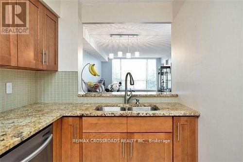 410 - 100 Upper Madison Avenue, Toronto, ON - Indoor Photo Showing Kitchen With Double Sink