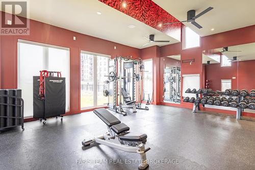 411 - 8 Culinary Lane, Barrie, ON - Indoor Photo Showing Gym Room