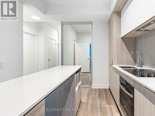 2307 - 395 Square One Drive, Mississauga, ON - Indoor Photo Showing Kitchen With Double Sink