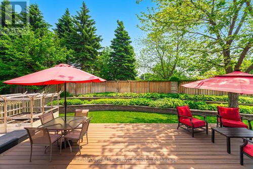 8 Inwood Place, Brampton, ON - Outdoor With Deck Patio Veranda With Backyard