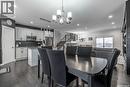 712 Maple Court, Warman, SK  - Indoor Photo Showing Dining Room 