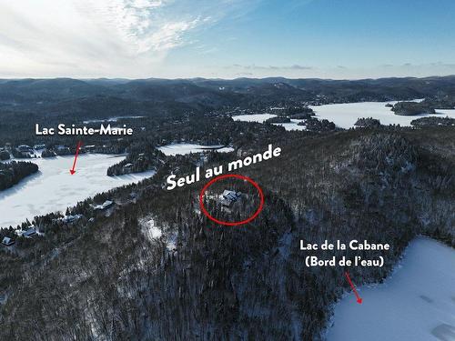 Vue d'ensemble - 207 Mtée Du Val-De-Loire, Saint-Adolphe-D'Howard, QC - Outdoor With Body Of Water With View