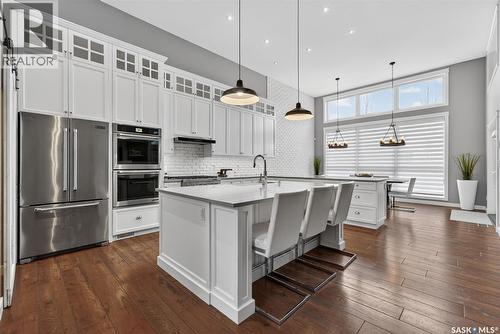 3406 Green Brook Road, Regina, SK - Indoor Photo Showing Kitchen With Upgraded Kitchen
