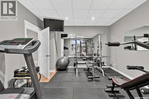 3406 Green Brook Road, Regina, SK - Indoor Photo Showing Gym Room