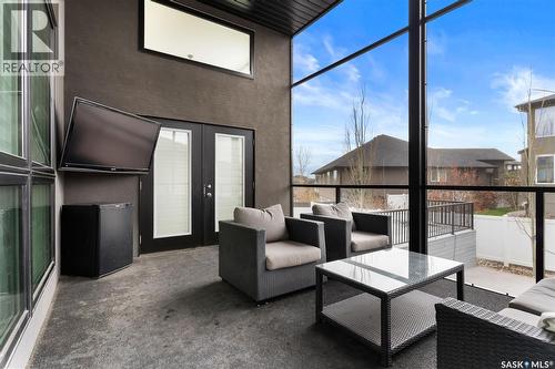 3406 Green Brook Road, Regina, SK - Outdoor With Deck Patio Veranda With Exterior