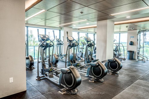 Lph05A-30 Shore Breeze Drive, Toronto, ON - Indoor Photo Showing Gym Room