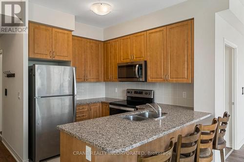 2106 - 349 Rathburn Road W, Mississauga, ON - Indoor Photo Showing Kitchen With Double Sink