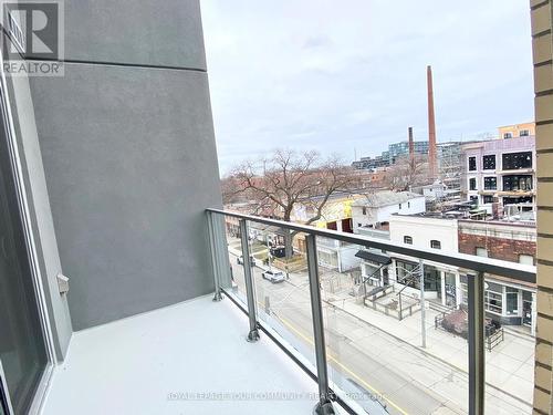 401 - 495 Logan Avenue, Toronto, ON - Outdoor With Balcony With Exterior