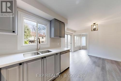 1117 Windgrove Square, Pickering, ON - Indoor Photo Showing Kitchen With Double Sink
