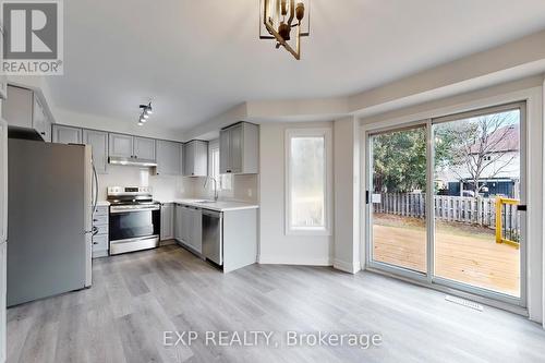 1117 Windgrove Square, Pickering, ON - Indoor Photo Showing Kitchen With Stainless Steel Kitchen