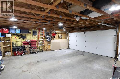 66 Sneath Crescent, Regina, SK - Indoor Photo Showing Garage