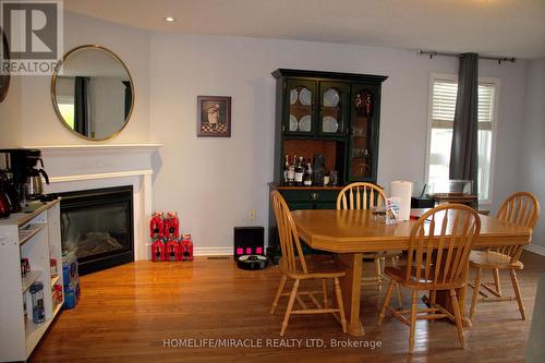 38 Dunsmore Lane, Barrie, ON - Indoor Photo Showing Dining Room With Fireplace