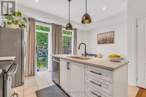 53 - 636 Evans Avenue S, Toronto, ON - Indoor Photo Showing Kitchen With Double Sink