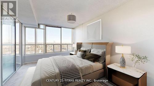 1202 - 1890 Valley Farm Road, Pickering, ON - Indoor Photo Showing Bedroom