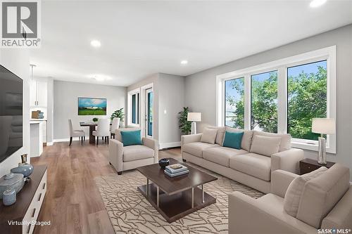 202 318 108Th Street W, Saskatoon, SK - Indoor Photo Showing Living Room