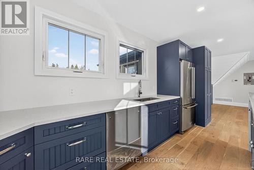 1109 2Nd Line, Innisfil, ON - Indoor Photo Showing Kitchen With Double Sink