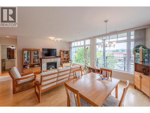 3301 Skaha Lake Road Unit# 406, Penticton, BC - Indoor With Fireplace