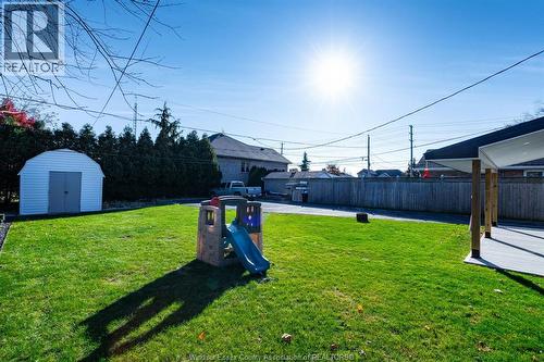 1826 Mayfair Street, Kingsville, ON - Outdoor With Backyard