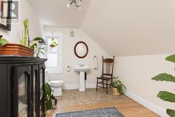 2 pc bathroom with plenty of space to add a shower - 