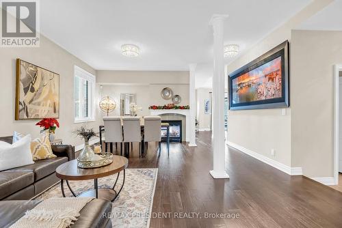 166 Elbern Markell Drive, Brampton, ON - Indoor Photo Showing Living Room