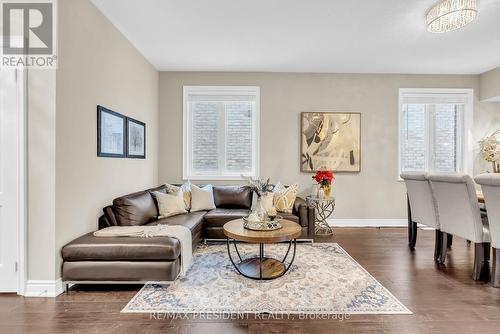 166 Elbern Markell Drive, Brampton, ON - Indoor Photo Showing Living Room