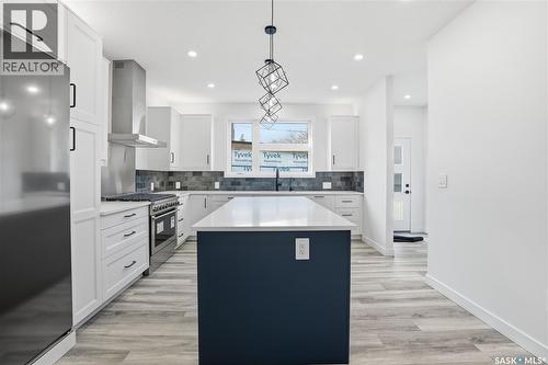3130 Garnet Street, Regina, SK - Indoor Photo Showing Kitchen With Upgraded Kitchen