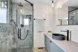 Completely redesigned   primary bedroom en suite - 