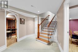 Basement landing - newly finished basement - 