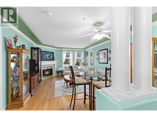 3300 Centennial Drive Unit# 204, Vernon, BC - Indoor With Fireplace