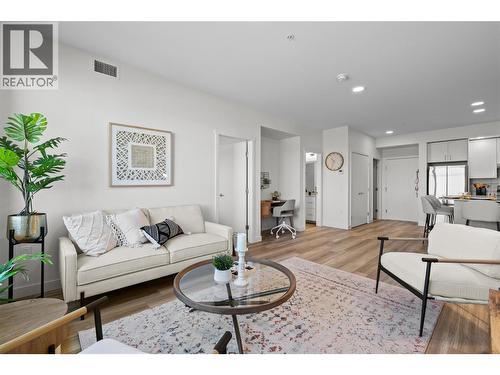 Living- Photos are of a similar home; some features may vary - 1111 Frost Road Unit# 308, Kelowna, BC - Indoor Photo Showing Living Room