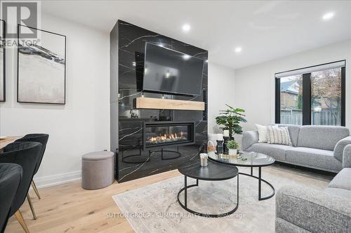 2413 Gladstone Avenue, Oakville, ON - Indoor Photo Showing Living Room With Fireplace