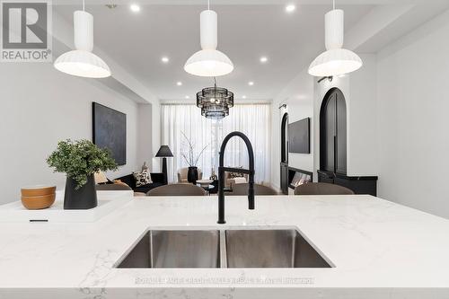 60A Tecumseth Street, Toronto, ON - Indoor Photo Showing Kitchen With Double Sink