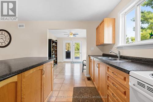 1544 Lake Road, Stone Mills (Stone Mills), ON - Indoor Photo Showing Kitchen With Double Sink