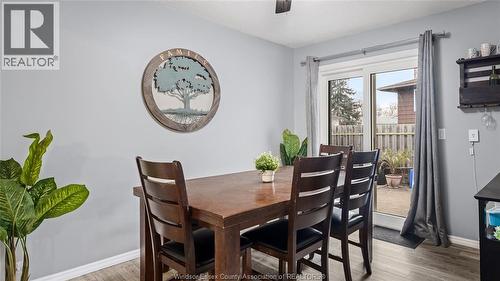 10628 Halstead Crescent, Windsor, ON - Indoor Photo Showing Dining Room