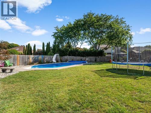 10628 Halstead Crescent, Windsor, ON - Outdoor With In Ground Pool With Backyard