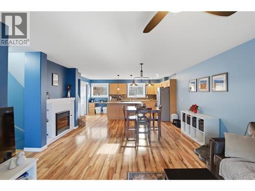 1741 Tranquille Road Unit# 12, Kamloops, BC - Indoor With Fireplace