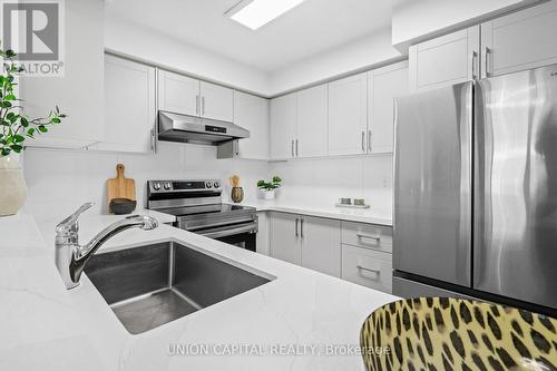 Lph17 - 39 Pemberton Avenue, Toronto, ON - Indoor Photo Showing Kitchen With Double Sink With Upgraded Kitchen