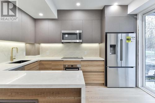 57 Jones Avenue, Toronto, ON - Indoor Photo Showing Kitchen With Upgraded Kitchen