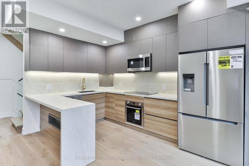 57 Jones Avenue, Toronto, ON - Indoor Photo Showing Kitchen With Upgraded Kitchen