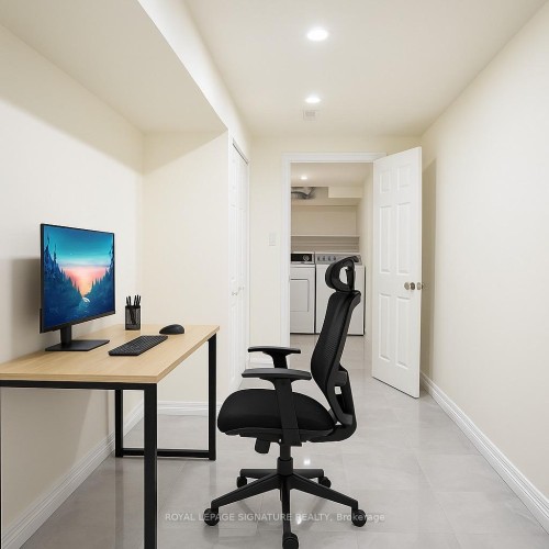 Basement-77 Wheelwright Drive, Richmond Hill, ON - Indoor Photo Showing Office
