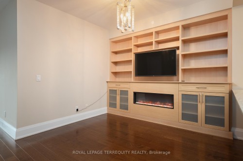429-1 Old Mill Drive, Toronto, ON - Indoor Photo Showing Other Room With Fireplace