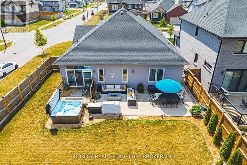 14 Cinnamon Street, Thorold (Rolling Meadows), ON - Outdoor With Deck Patio Veranda