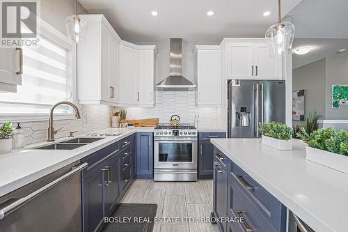 14 Cinnamon Street, Thorold (Rolling Meadows), ON - Indoor Photo Showing Kitchen With Double Sink With Upgraded Kitchen