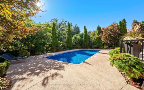 1189 Ostler Court, Mississauga, ON - Outdoor With In Ground Pool With Backyard