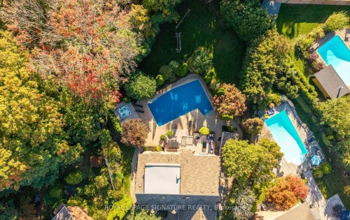 1189 Ostler Court, Mississauga, ON - Outdoor With In Ground Pool