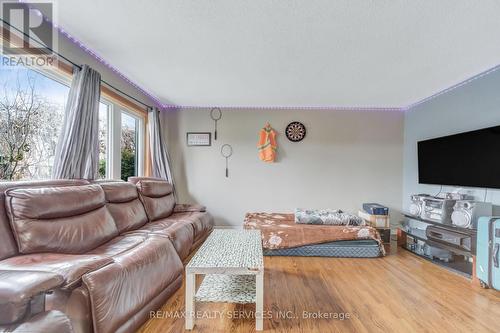 39 Flavian Crescent, Brampton, ON - Indoor Photo Showing Living Room With Fireplace