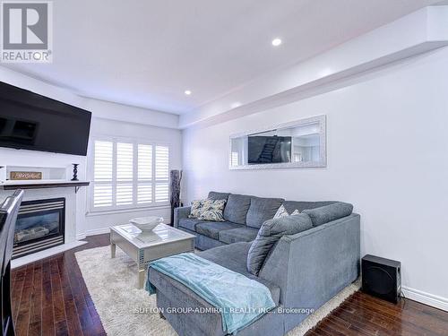 31 Palacebeach Trail, Hamilton, ON - Indoor Photo Showing Living Room With Fireplace
