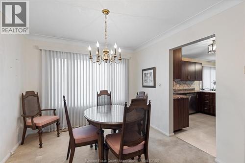 2683 Jamaica, Windsor, ON - Indoor Photo Showing Dining Room