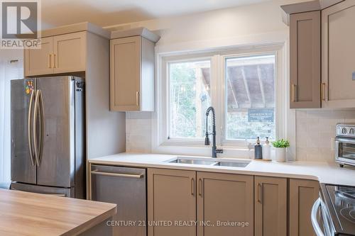 193 Kenedon Drive, Kawartha Lakes (Emily), ON - Indoor Photo Showing Kitchen With Double Sink