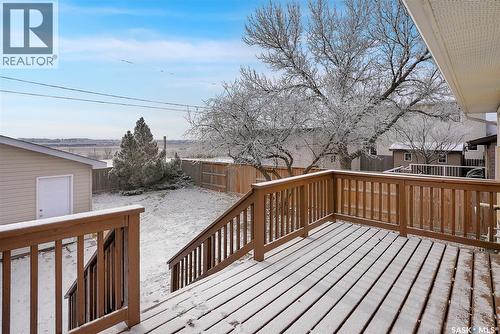 1543 Stadacona Street W, Moose Jaw, SK - Outdoor With Deck Patio Veranda